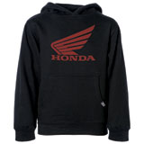 Factory Effex Youth Honda Wing Hooded Sweatshirt Black