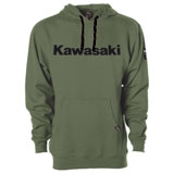 Factory Effex Kawasaki Squad Hooded Sweatshirt Army Green