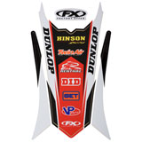Factory Effex Rear Fender Decal Red