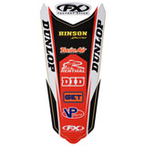 Factory Effex Rear Fender Decal Red