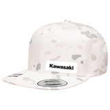Factory Effex Kawasaki Camo Snapback Hat White