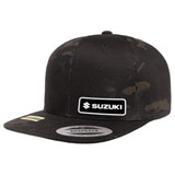 Factory Effex Suzuki Camo Snapback Hat Black