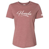 Factory Effex Women's Honda Script T-Shirt Heather Mauve