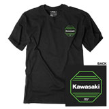 Factory Effex Kawasaki Octagon T-Shirt Heather Black