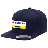 Factory Effex Suzuki Victory Snapback Hat Royal Blue