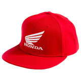 Factory Effex Honda Big Wing Flexfit Hat Red