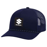 Factory Effex Suzuki Explorer Snapback Hat Navy