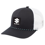 Factory Effex Suzuki Explorer Snapback Hat Navy/White
