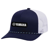 Factory Effex Yamaha Explorer Snapback Hat Navy/White