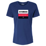 Factory Effex Women's Yamaha Phase T-Shirt Navy