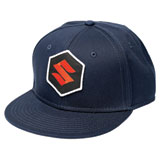 Factory Effex Youth Suzuki Mark Snapback Hat Navy