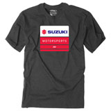 Factory Effex Youth Suzuki Phase T-Shirt Heather Charcoal