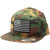 Factory Effex Flag Snapback Hat Black