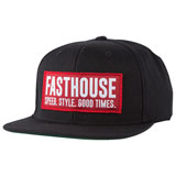 FastHouse Blockhouse Hat Black/Red