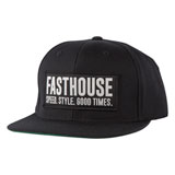 FastHouse Blockhouse Hat Black