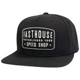 FastHouse Duke Snapback Hat Black