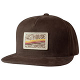 FastHouse Ripple Snapback Hat Brown