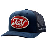 FastHouse Station Snapback Hat Dusty Blue
