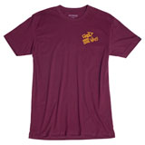 FastHouse Skully T-Shirt Maroon
