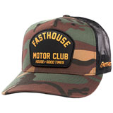 FastHouse Brigade Snapback Hat Camo