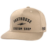 FastHouse Fundamental Snapback Hat Khaki