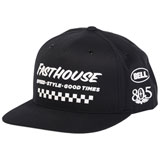 FastHouse Hero Snapback Hat Black