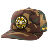 FastHouse Warped Snapback Hat Camo