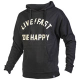 FastHouse Die Happy Hooded Sweatshirt Black