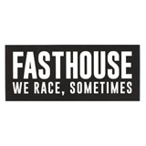 FastHouse We Race Sometimes Sticker Black/White