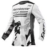 FastHouse Youth Grindhouse Riot Jersey White/Black