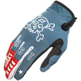 FastHouse Speed Style The Bird Gloves Teal