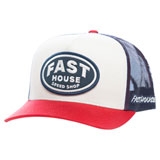 FastHouse Archie Hat Off White/Red