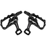 Fastway Ext Motorcycle Foot Pegs Kit Black