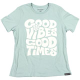 FastHouse Women's Groove T-Shirt Dusty Blue