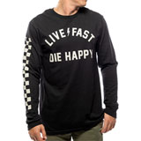 FastHouse Die Happy Long Sleeve T-Shirt Black