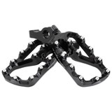 Fastway Motorcycle Foot Pegs Kit Black