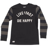 FastHouse Sherwin Yarn Dye Long Sleeve T-Shirt Black