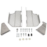 Flatland Racing Radiator Guards Silver