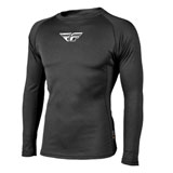 Fly Racing Lightweight Long Sleeve Base Layer Shirt Black