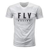 Fly Racing Logo T-Shirt White