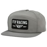 Fly Racing Bolt Snapback Hat Grey