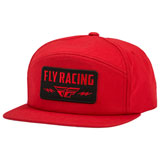 Fly Racing Bolt Snapback Hat Red