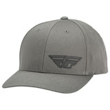 Fly Racing F-Wing Snapback Hat Grey