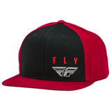 Fly Racing Kinetic Snapback Hat Red/Black