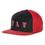 Fly Racing WFH Snapback Hat Black/Red