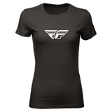 Fly Racing Women's F-Wing T-Shirt Black