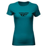 Fly Racing Women's F-Wing T-Shirt Teal