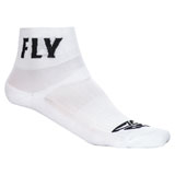 Fly Racing Shorty Socks White