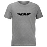 Fly Racing Youth Corporate T-Shirt Dark Grey Heather