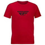 Fly Racing Youth F-Wing T-Shirt Red